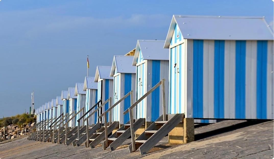 La Cabine D Hardelot Plage A 3Mn A Pied Neufchâtel-Hardelot Exterior foto